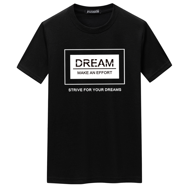夏季男士短袖t恤青春宽松CVC60%棉新款男装DT3693-DREAM,男装T恤,星座1410（原1902A）