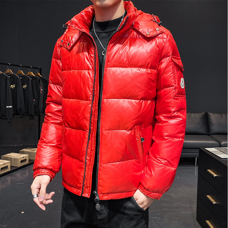 加拿大羽绒服连帽男士青年小鹅短款加厚工装外套YR9813P85,男装羽绒服,星座1410（原1902A）
