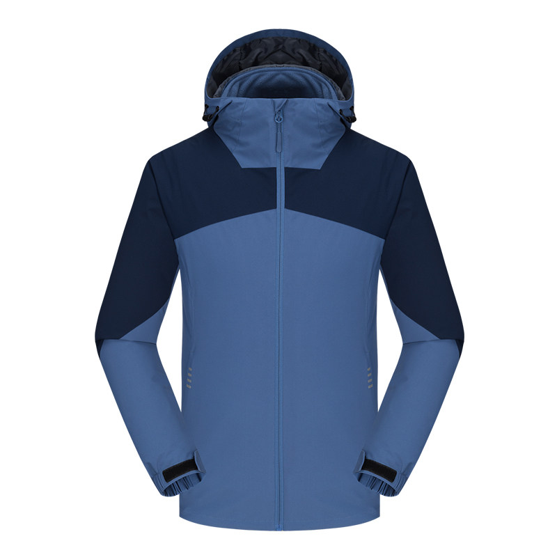 户外三合一冲锋衣男女新款防风防水专业登山服外套CF918P140图片
