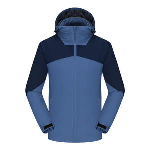 户外三合一冲锋衣男女新款防风防水专业登山服外套CF918P140图片
