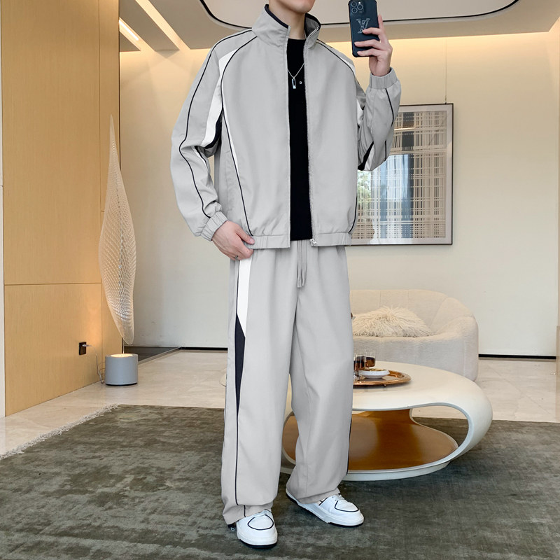 2025春秋多巴胺男女同款立领外套防风户外休闲套装TZ572P105,女装套装/套裙,星座1410（原1902A）