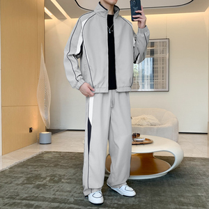 2025春秋多巴胺男女同款立领外套防风户外休闲套装 TZ572P105图片