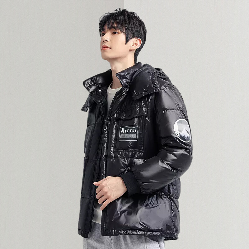 男女情侣款冬季新款羽绒服男短款连帽青年休闲宽松外套YR3333P60,男装羽绒服,星座1410（原1902A）