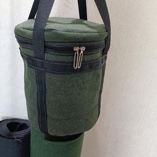 帆布加厚多功能木工大容量大号工具包军绿色电工空调安装维修技工