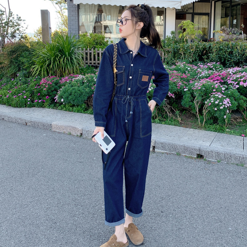 【现货】新款169-2311款-P145宽松休闲工装牛仔连体裤控195,女装套装/套裙,浙宝169A(原263)