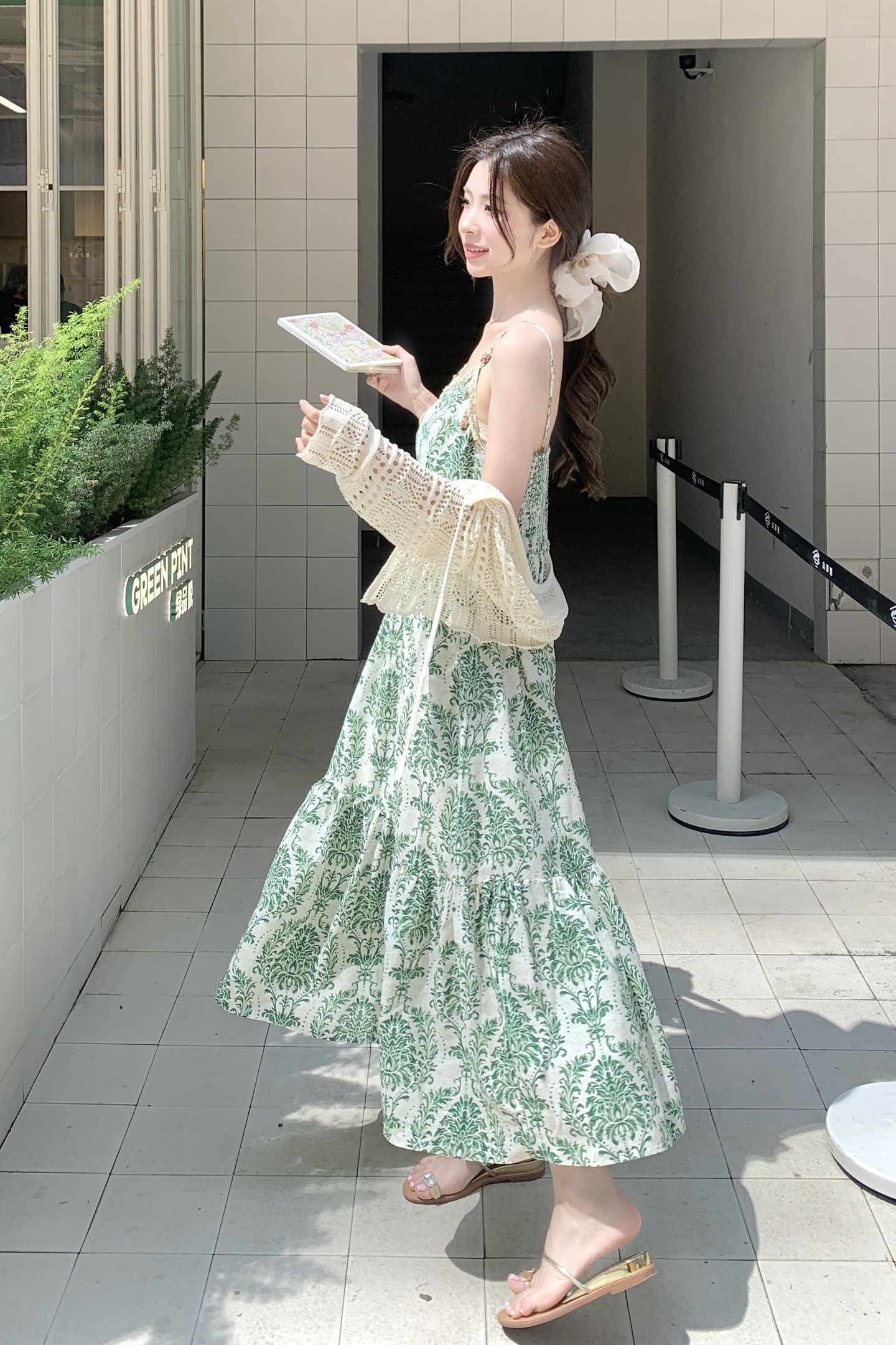 新款现货169-8584p155k228绿野仙踪吊带连衣裙针织开衫套装,女装连衣裙,浙宝169A(原263)