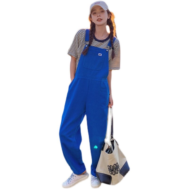 【现货】夏装169-2226-P100-宽松工装百搭背带裤休闲裤-控148,女装休闲裤,浙宝169A(原263)
