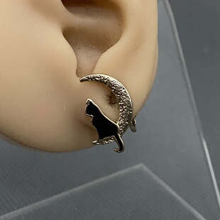 欧美外贸饰品时尚百搭个性夸张耳环女多款单只耳夹RR05