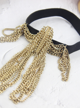 欧美日韩风弹力线条首饰