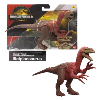 美版美泰Jurassic World 侏罗纪世界Frenzy Pack恐龙模型玩具系列