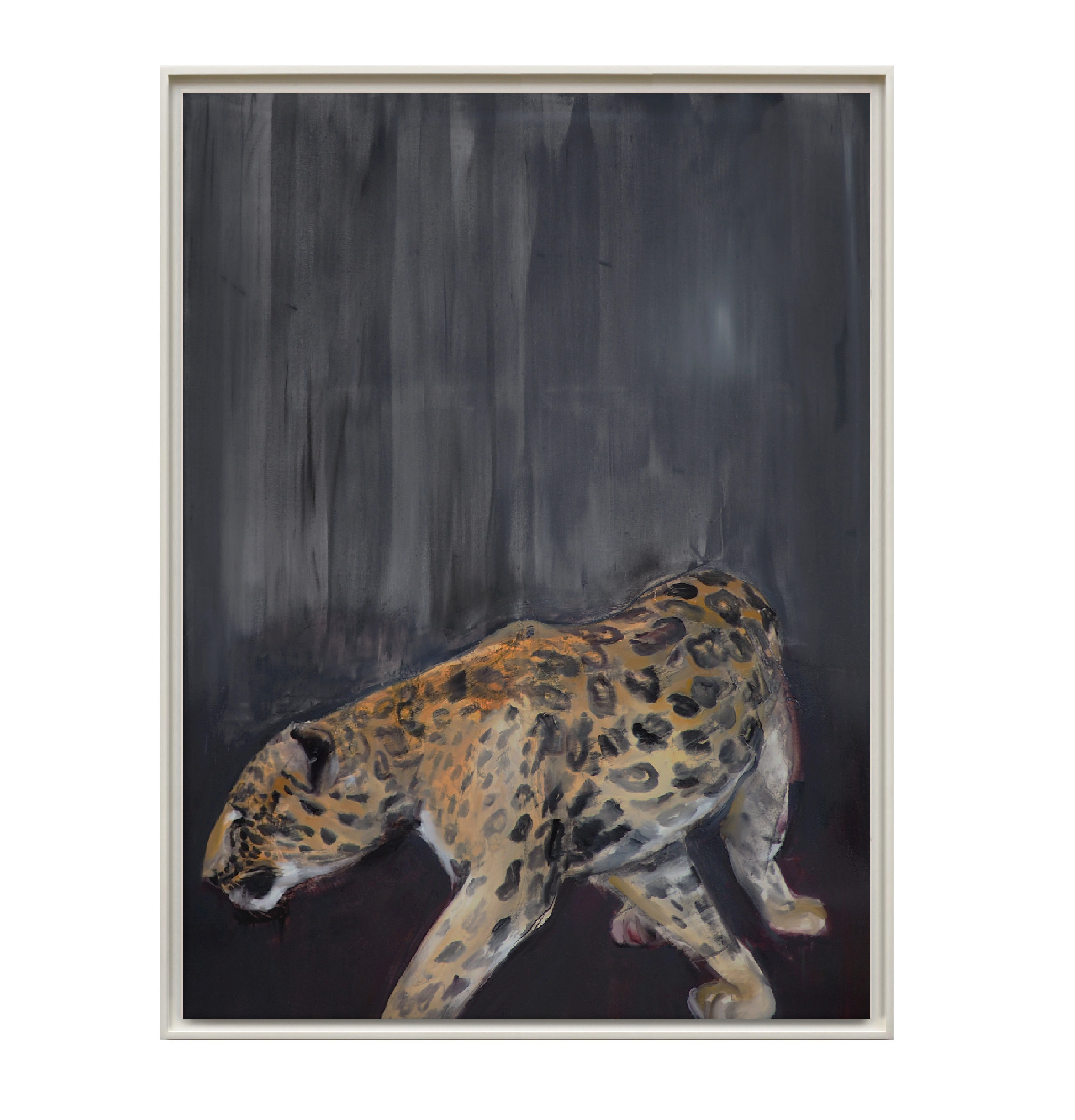 crisis art 张涉嫌 豹子艺术微喷装饰画挂画客厅玄关餐厅卧室油画