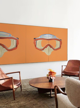 crisis art 83 艺术微喷 挂画 装饰画 油画 艺术画 潜水镜