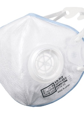 现货 日本制造重松dd11V最新日期/DD02V有阀/DD02-S2 透气防雾霾