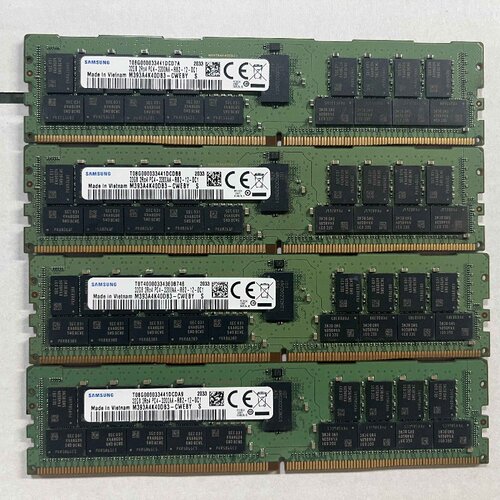 三星32G 2RX4 PC4-3200AA-RB2-12-DC1/MH1/RB0 RDIMM 服务器内存