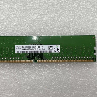 2666V PC4 ED2 11服务器内存2667 UDIMM SK海力士现代8G ECC 1RX8