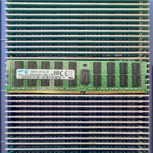 三星16G 2RX4 PC4-2133P-RA0-10 DDR4 ECC REG RDIMM服务器内存条