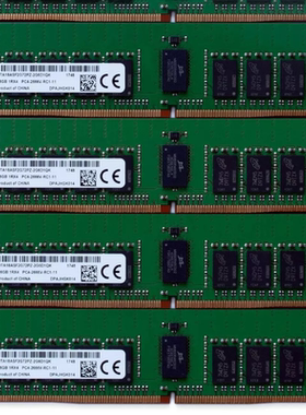 镁光16G 1RX4 2666 ECC REG MTA18ASF2G72PZ-2G6D1服务器内存