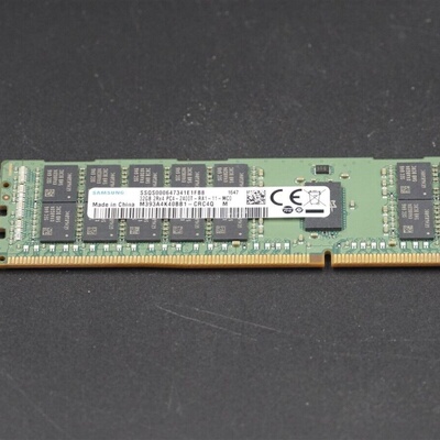 三星32G 2RX4 PC4-2400T-RA1-11-MC0 ECC M393A4K40BB1-CRC4Q内存