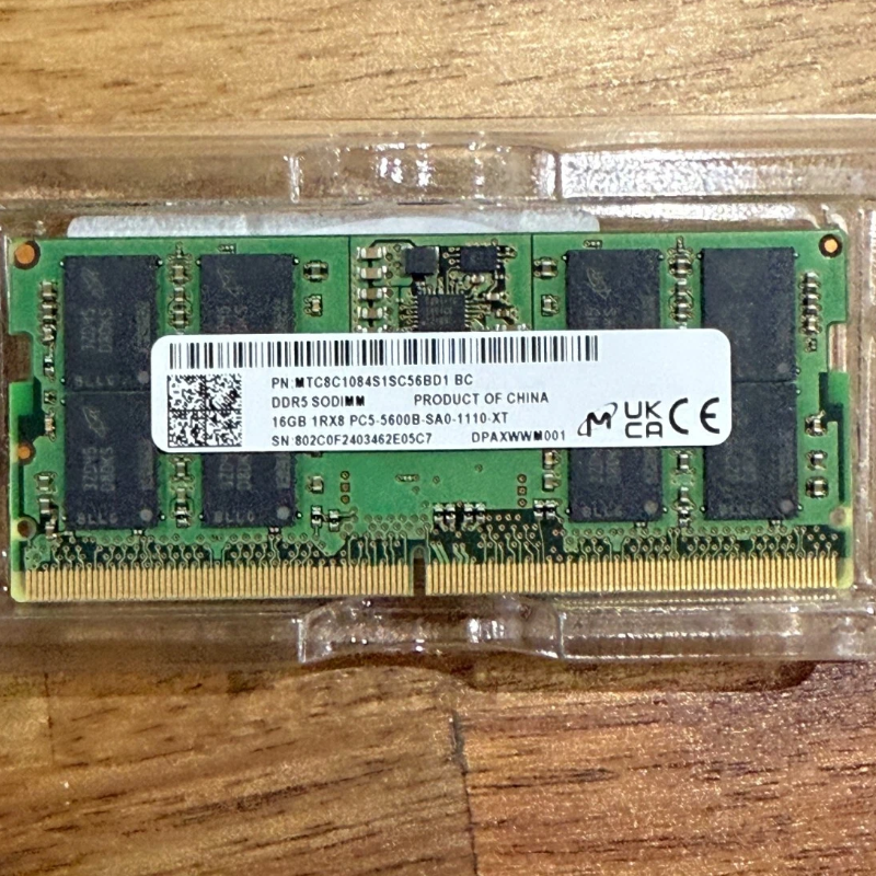 适配联想昭阳X5-14/16 IRL 32G 16G DDR5 5600 SODIMM笔记本内存