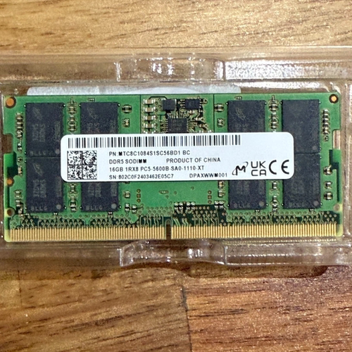 适配联想昭阳X5-14/16 IRL 32G 16G DDR5 5600 SODIMM笔记本内存