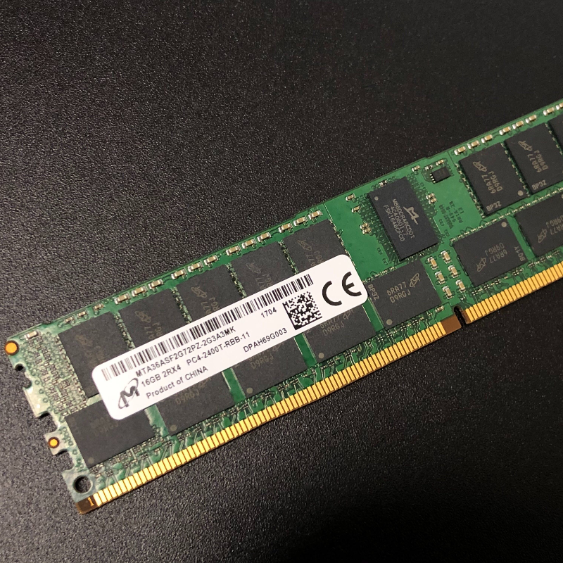 镁光16G DDR4 2400 ECC RDIMM MTA36ASF2G72PZ-2G3A3服务器内存