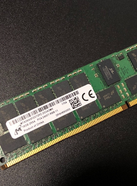 镁光16G DDR4 2400 ECC RDIMM MTA36ASF2G72PZ-2G3A3服务器内存