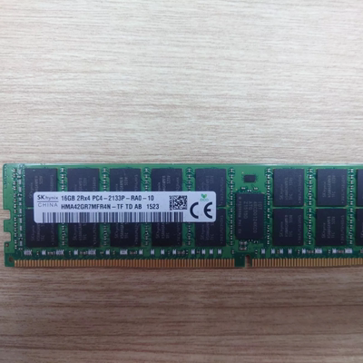 SK海力士16G DDR4 2133 ECC REG HMA42GR7MFR4N-TF 服务器内存条