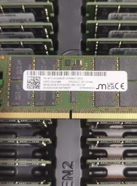 镁光MTC16C208XS1VC64BC1 48G 2RX8 PC5-6400B DDR5笔记本内存条