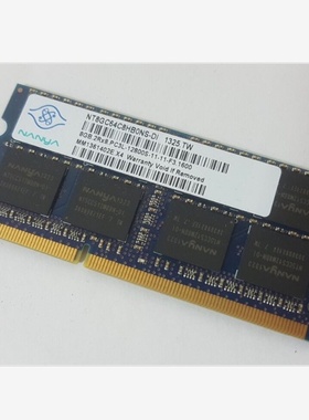 南亚易胜8G 2RX8 PC3/PC3L-12800S-11-11-F3 1600MHz笔记本内存条