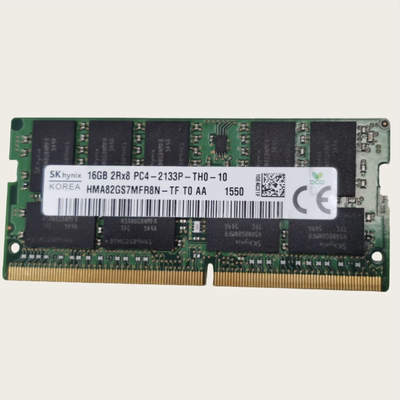 SK现代16G DDR4 2133MHz ECC SODIMM HMA82GS7MFR8N-TF笔记本内存
