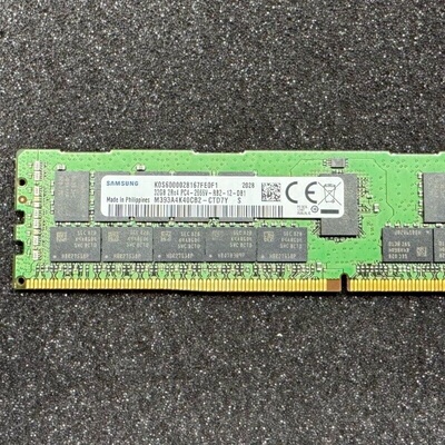 三星32G 2RX4 PC4-2666V-RB2-12-DB1 DDR4 RECC RDIMM服务器内存