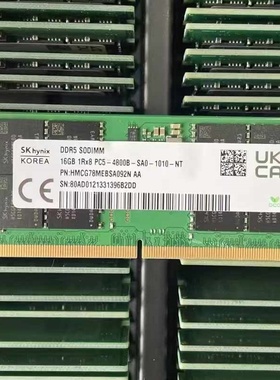 适配H3C新华三H3CBook Pro 14 G2 16G 32G DDR5 4800笔记本内存8G