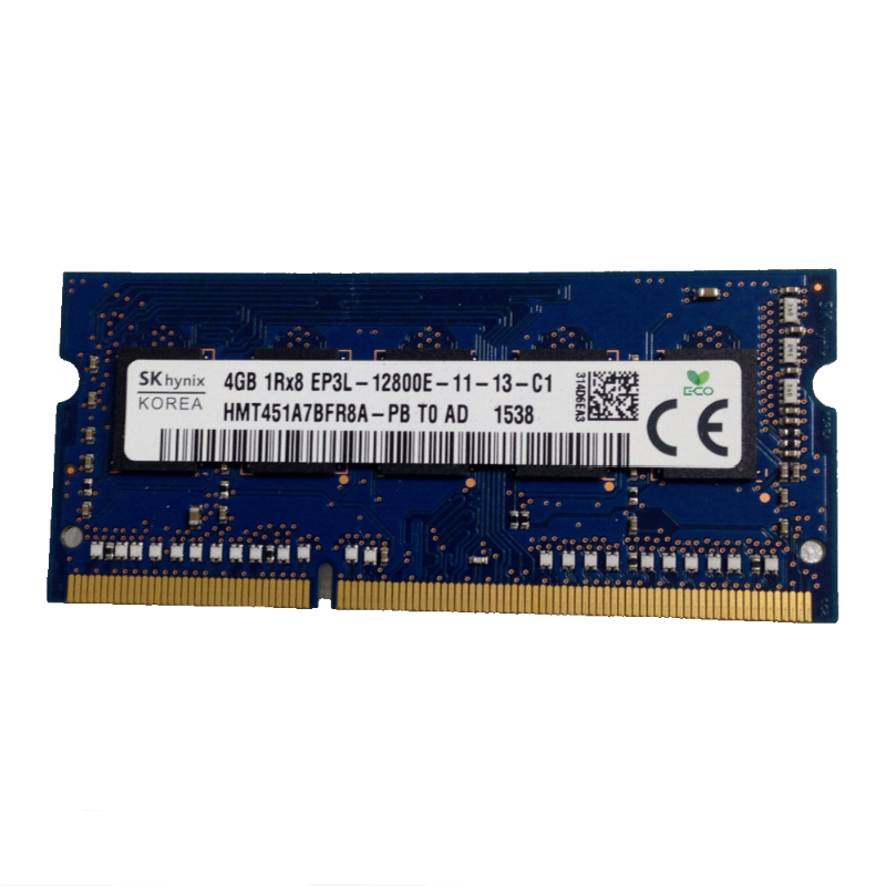 SK海力士4G DDR3L 1600 ECC SODIMM HMT451A7BFR8A-PB工作站内存
