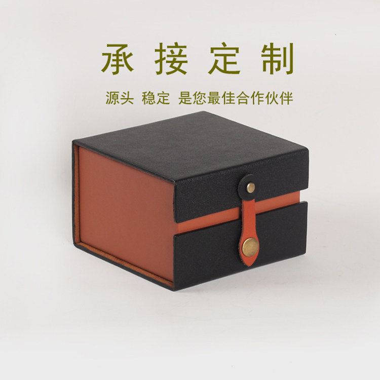 源头定制高级皮革盒礼盒定制礼品包装盒工艺品锦盒收纳包装盒订制