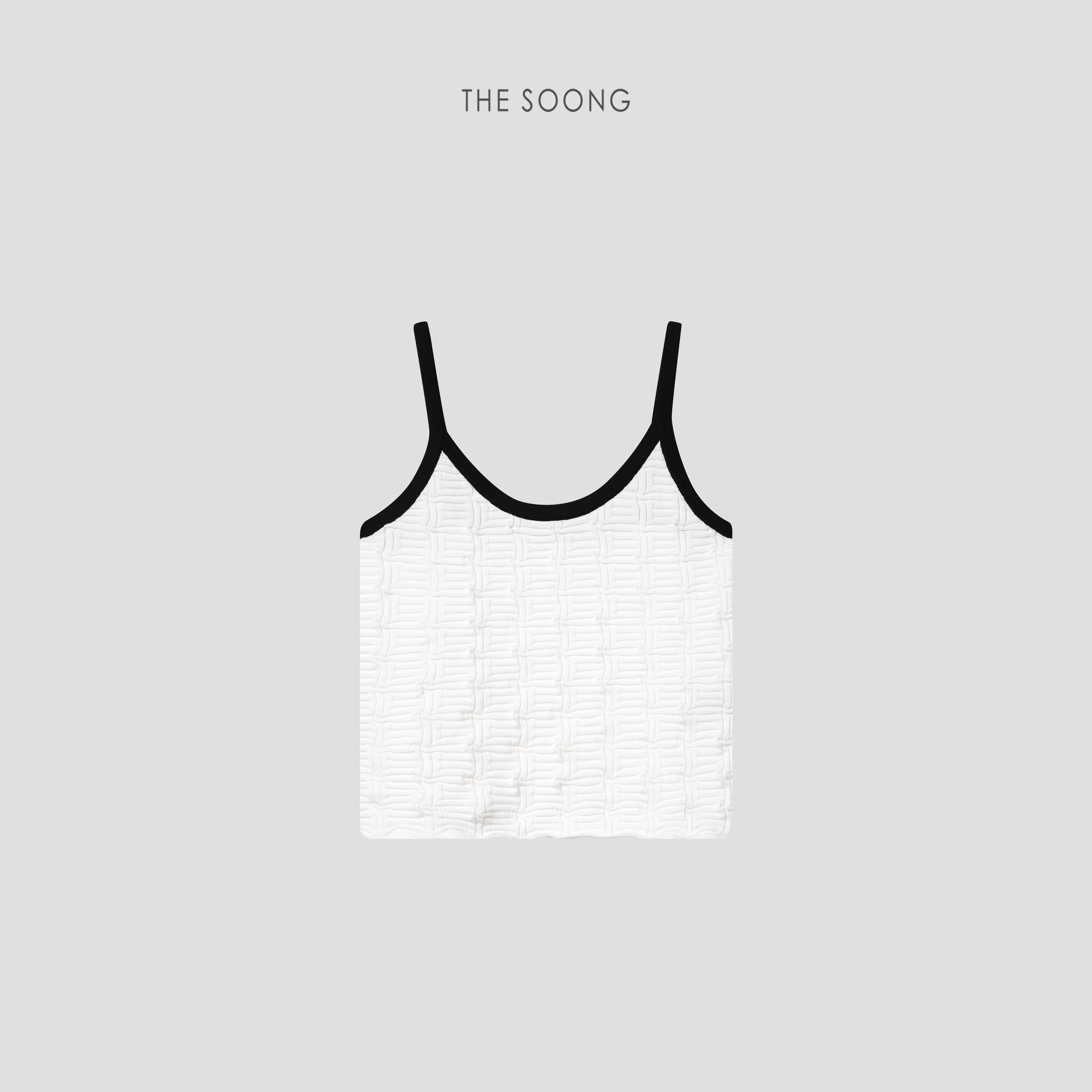 THESOONG纯棉撞色吊带背心