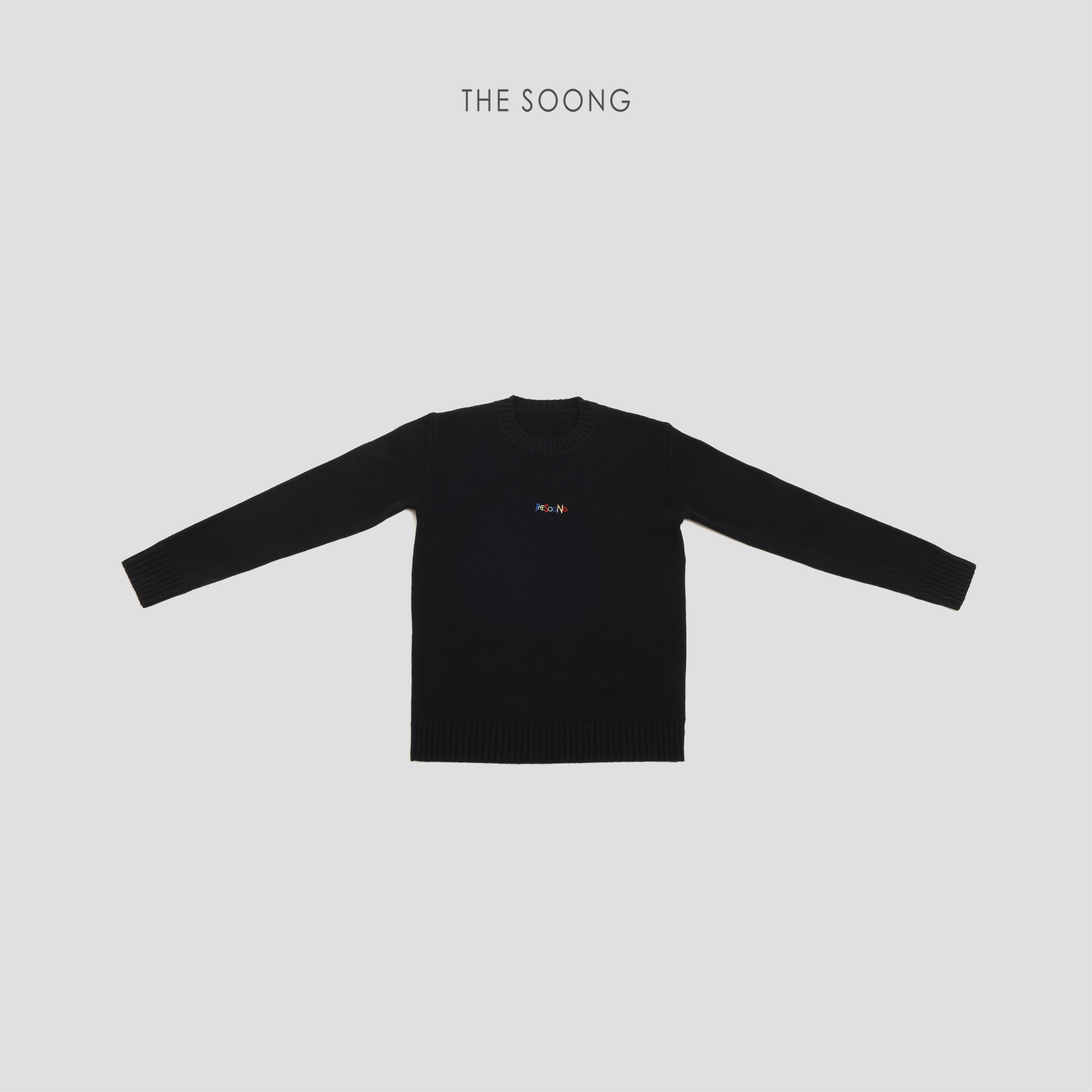 羊绒羊毛字母宽松毛衣女