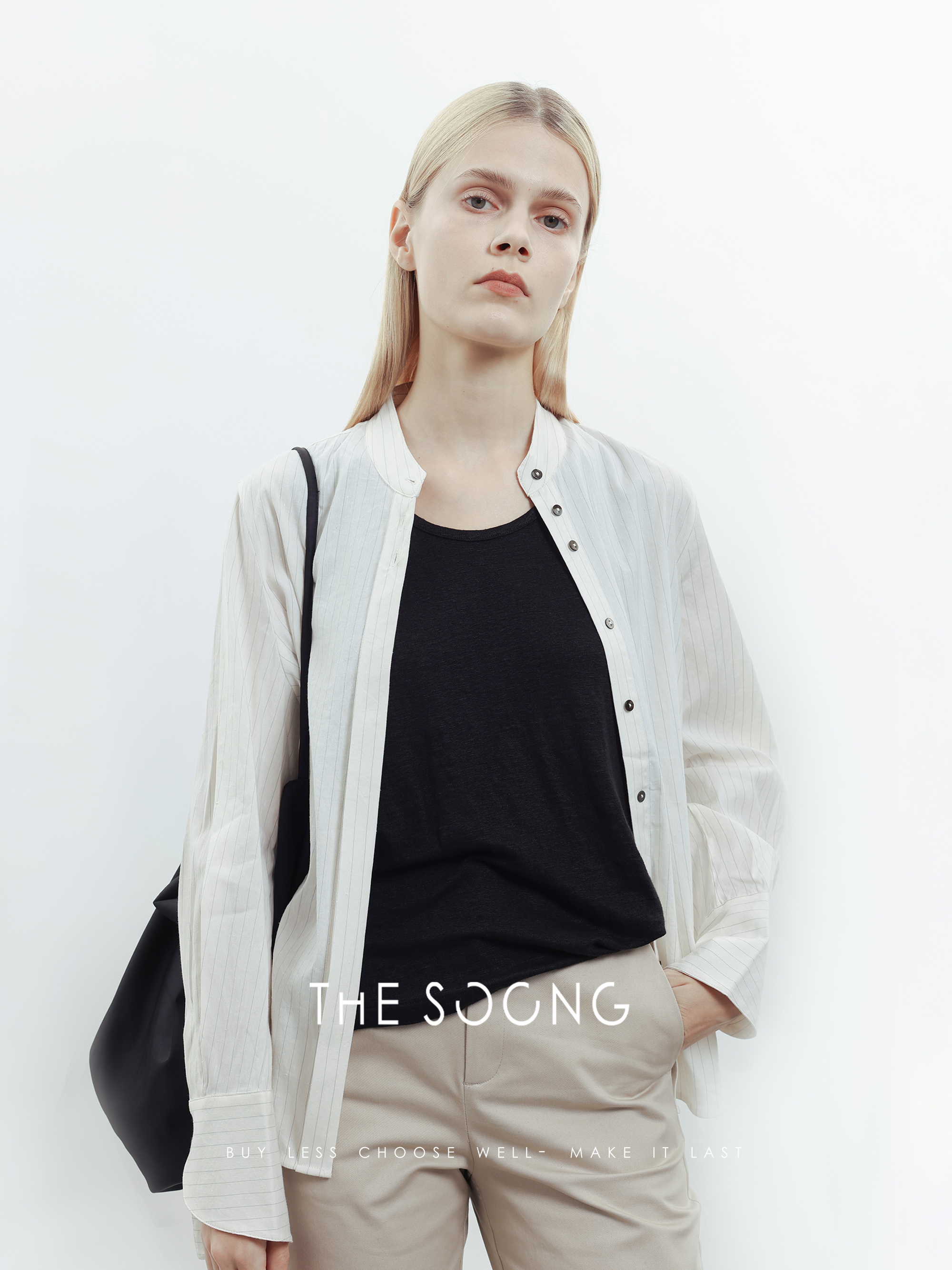 THESOONG经典立领衬衫