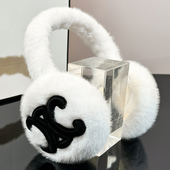 氛围感毛绒保暖耳罩女冬天护耳防风防冻耳包耳套毛毛耳捂防寒耳暖
