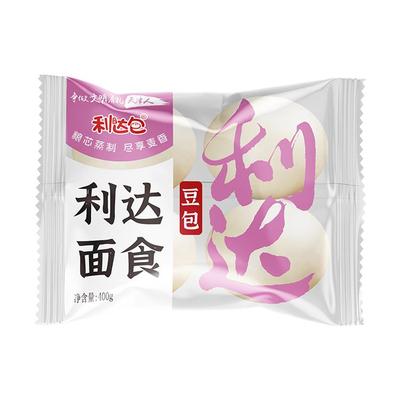 天津利达面食豆包400克*3袋面食早餐收到务必冷冻包装