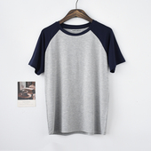 睡衣男薄款 宽松短袖 T恤可外穿运动家居服打底汗衫 莫代尔夏季 上装