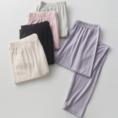 女春秋季 线裤 莫代尔薄款 大码 秋裤 无痕内穿打底裤 衬裤 修身 小脚显瘦