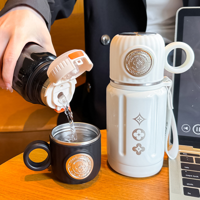 带茶仓~带盖可饮水！抑菌316内胆