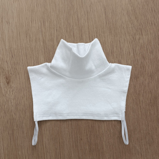 Y871儿童假领高领纯棉保暖挡风春秋冬季 男女童套头衣领假领子围脖