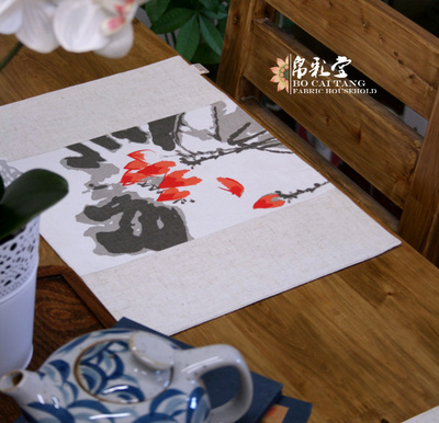 餐桌垫帛彩堂加厚餐垫隔热垫桌布