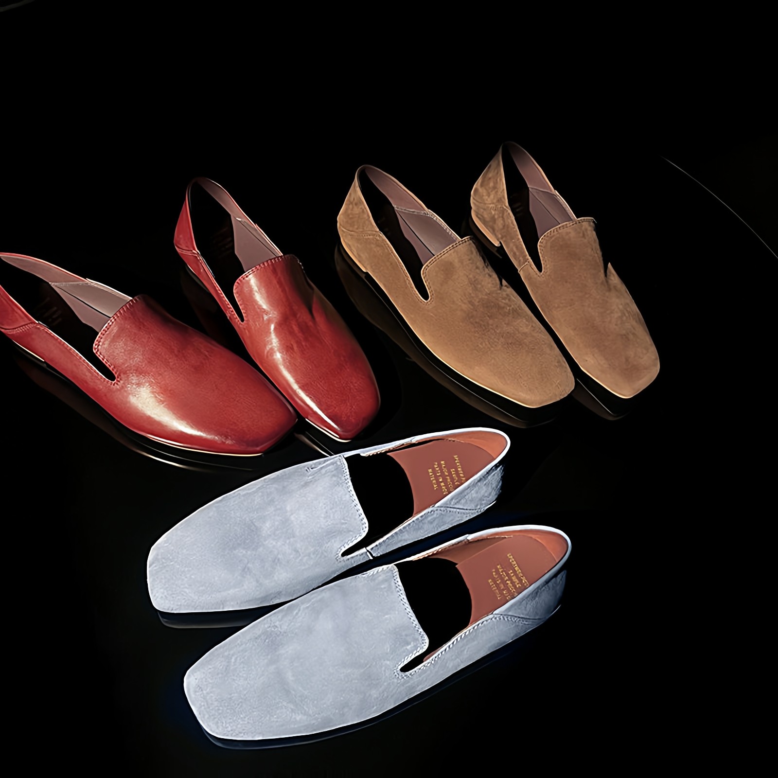 百搭舒适 Elegant真皮头层牛皮乐福鞋子豆豆单鞋女鞋子低跟平底鞋,女鞋,乐福鞋（豆豆鞋）,淘宝优惠券,粉丝福利购,淘宝优惠卷