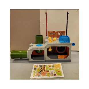 彩星 TMNT忍者神龟 动画版老版复刻载具 秘密下水道套装 模型现货