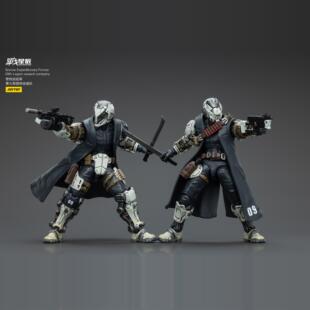 JOYTOY暗源战星辰悲怆远征军1:18第九军团突击连队两人组可动兵人