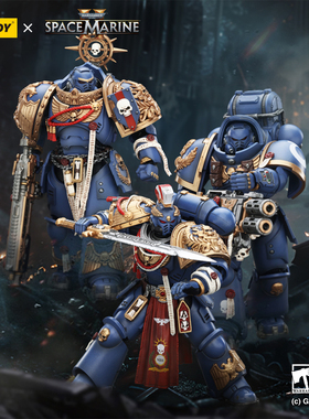 JOYTOY 暗源 战锤40K 1/18 极限战士 重型精工圣物盔甲兵可动兵人