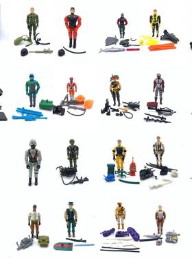特种部队 GIJOE 老版 3.75 1:18 全配 沙漠蝎磐石蛇魔萤火虫出坑2