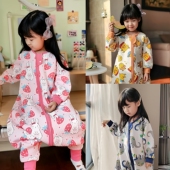 儿童防踢被分腿式 薄棉睡袋 睡袋 宝宝睡袋 呼西贝婴儿睡袋春秋款